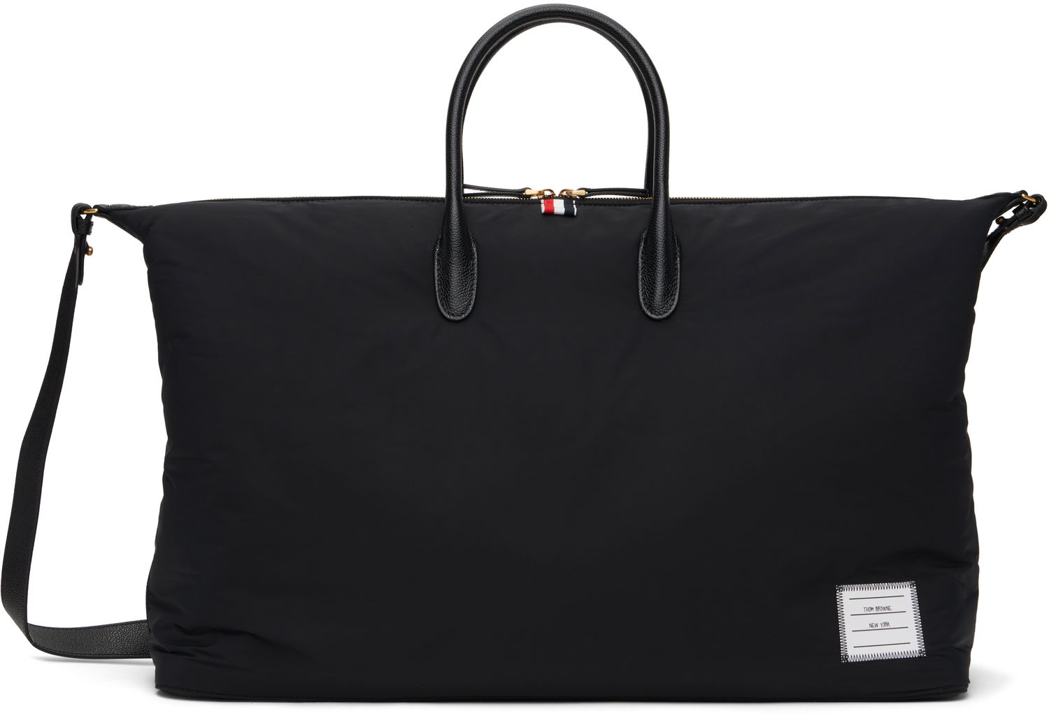 Potovalna torba Thom Browne Thom Browne Polly Twill Duffle Bag Črna | UAG219A-07259, 0