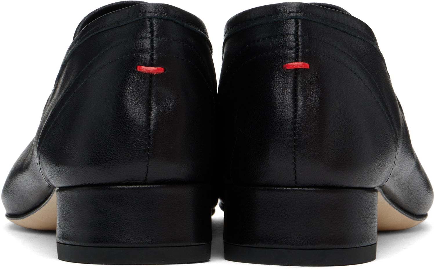 Obleke Aeyde Aeyde Pippa Leather Ballerina Flats Črna | A11-FL-GLVR25RO126-FW24-800-007, 1