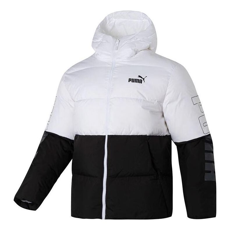 Puhovka Puma Colorblock Puffer Jacket Črna | 678720-02, 0