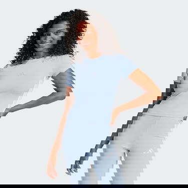 Krop-top adidas Performance Slim Fit Tee Modra | JE1241, 0