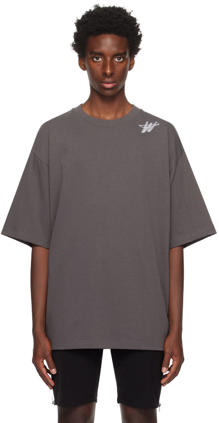 Majica We11done We11done 'WD' T-Shirt Siva | WD-TP6-20-073-U-CH, 0