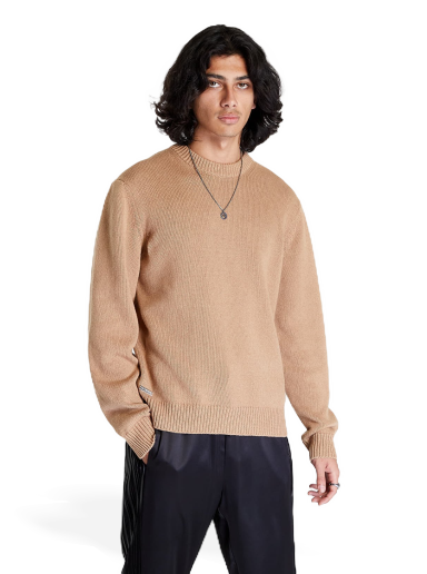 Pulover Han Kjøbenhavn Crewneck Knit Cashmere Bež | M-131177-015
