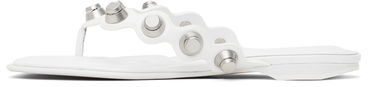 Superge in čevlji Alexander Wang Alexander Wang Rexa Thong Flat Sandals Bela | 30225S008, 2