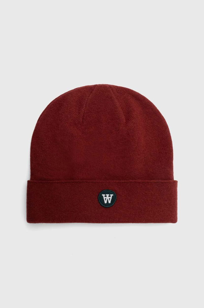 Beanie WOOD WOOD Beanie Bordo | 10270810.4068