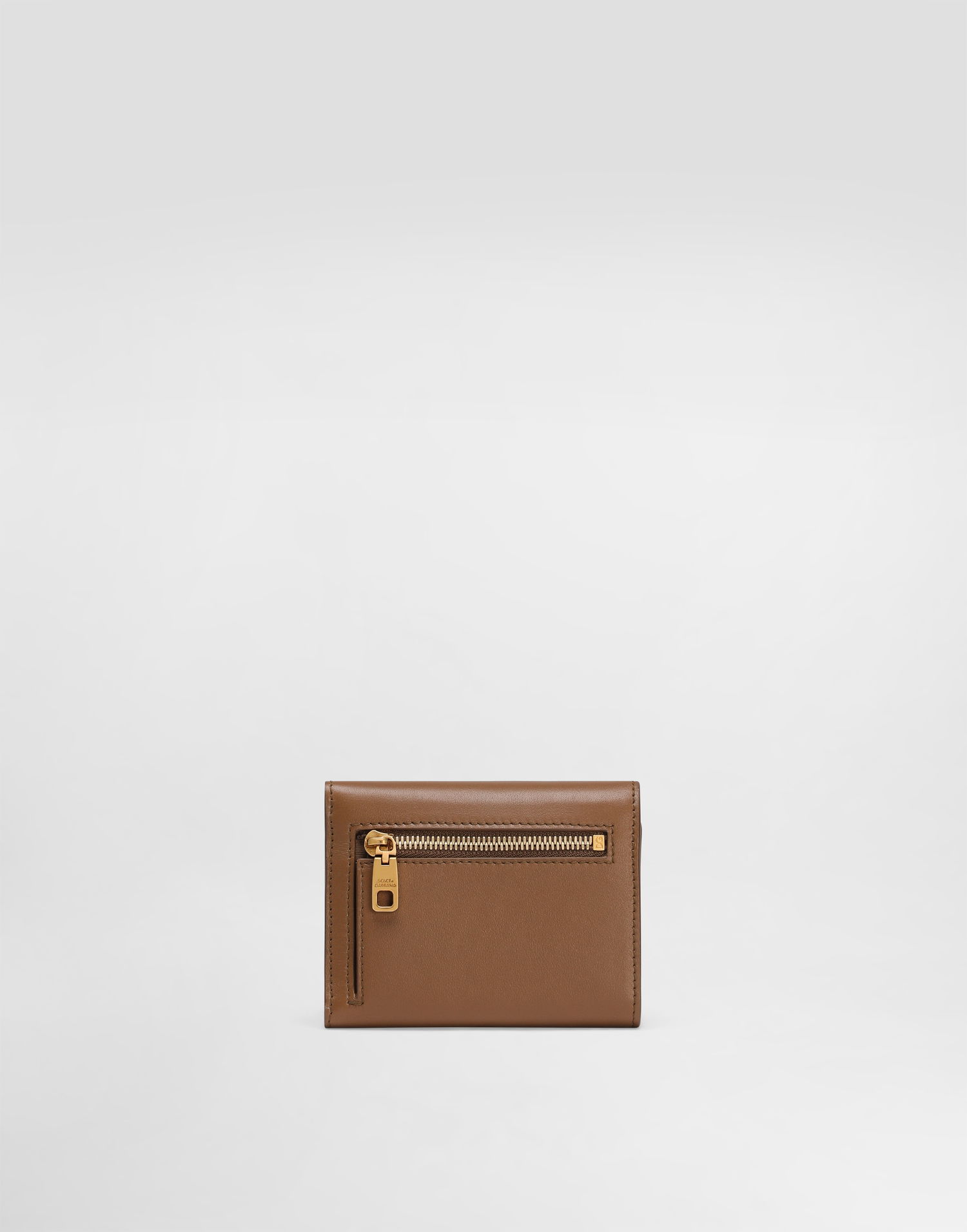 Denarnica Dolce & Gabbana Dolce & Gabbana Plongé Calfskin Small Wallet Rjava | BI0770A9S258Z093, 1