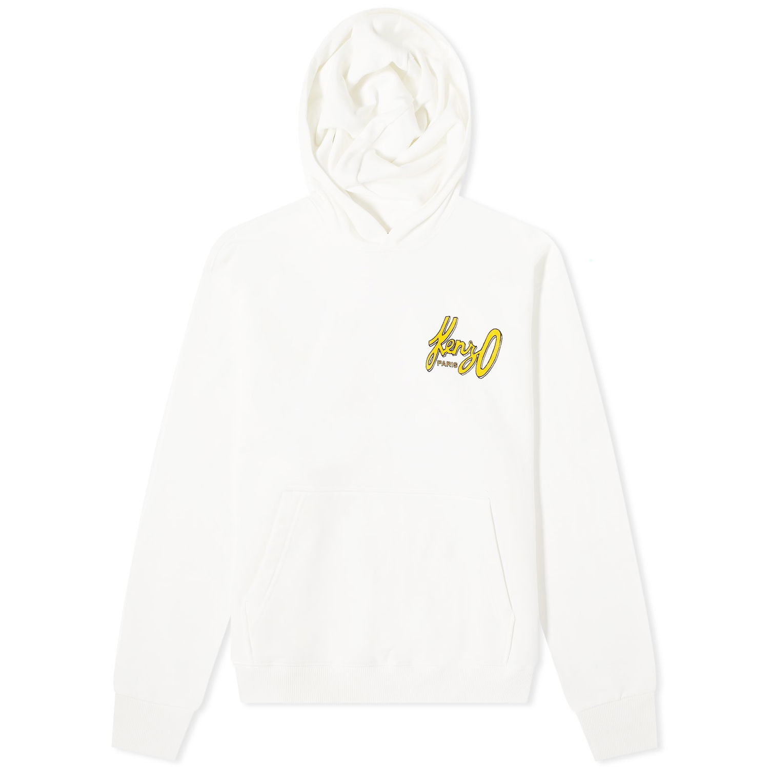 Pulover KENZO Archive Logo Popover Hoodie Bela | FD65SW0874MF-02, 0