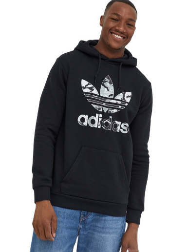 Pulover adidas Originals Hoodie Črna | HK2803