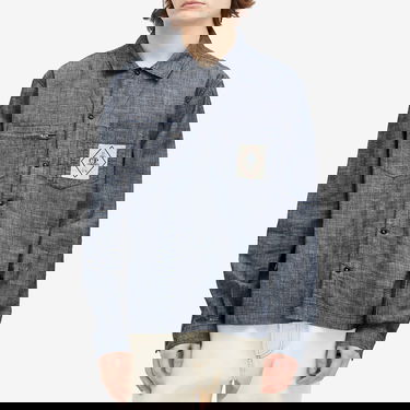Srajce C.P. Company C.P. Company Chambray Longsleeve Shirt Modra | 18CMSH152A-110065W-D17, 2