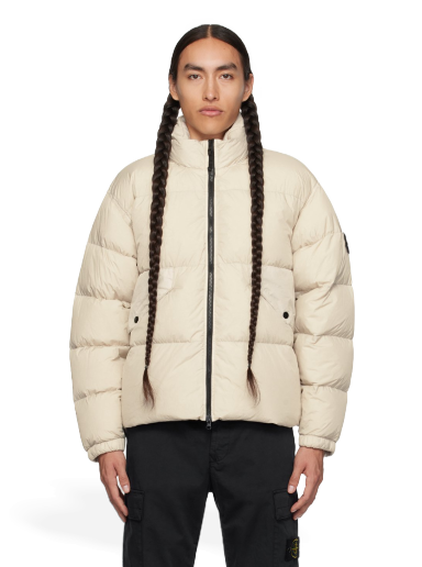 Jakna Stone Island Crinkled Bež | 791540623
