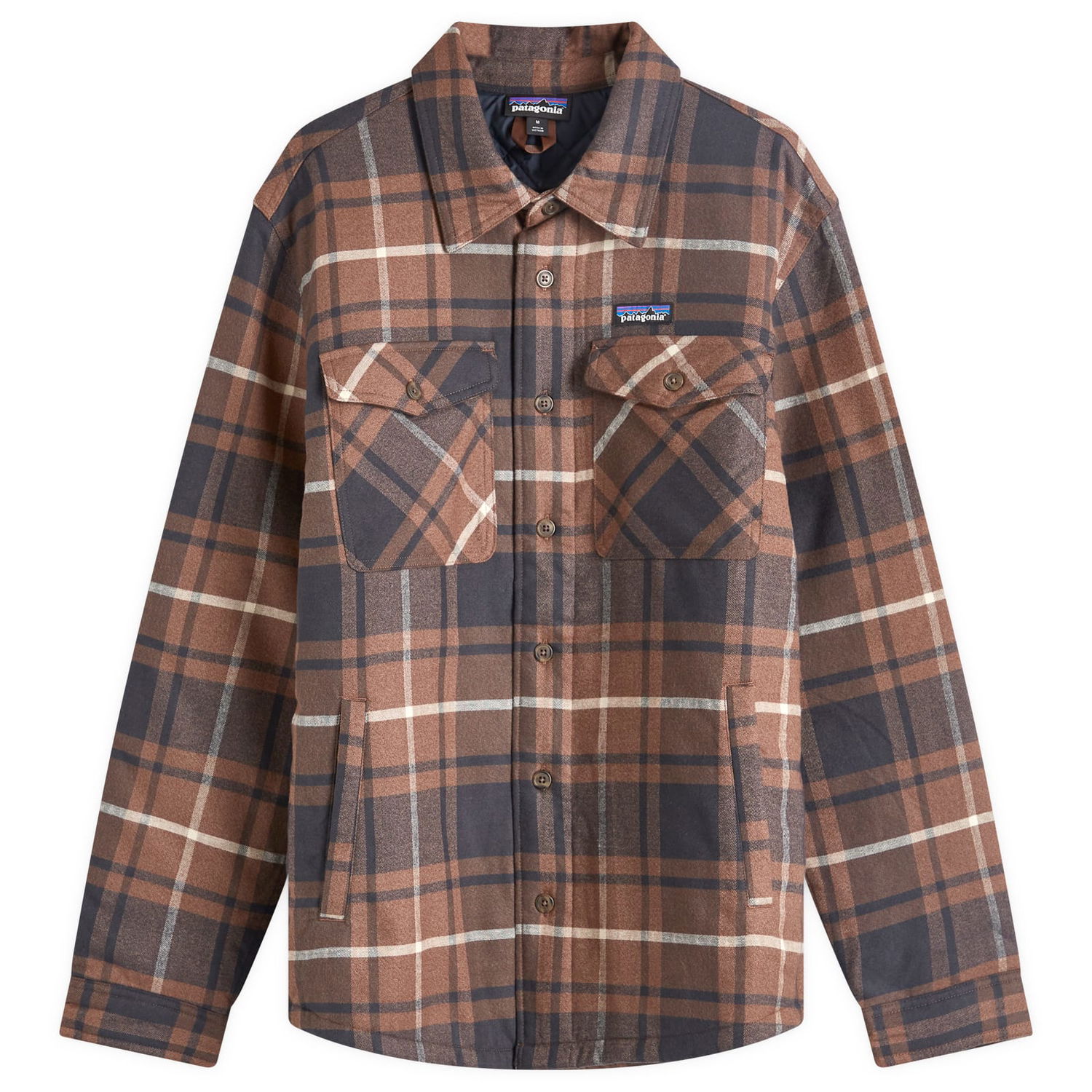 Srajce Patagonia Shirt Insulated Flannel Rjava | 20386-OMBN, 0