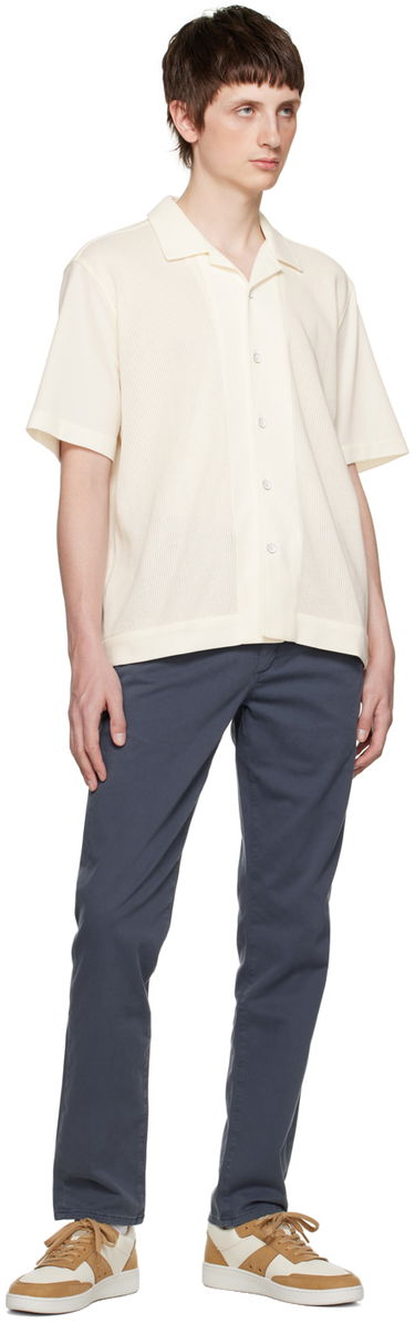 Srajce rag & bone Rag & Bone Avery Knitted Shirt Bela | MBC23PT003MS03, 3