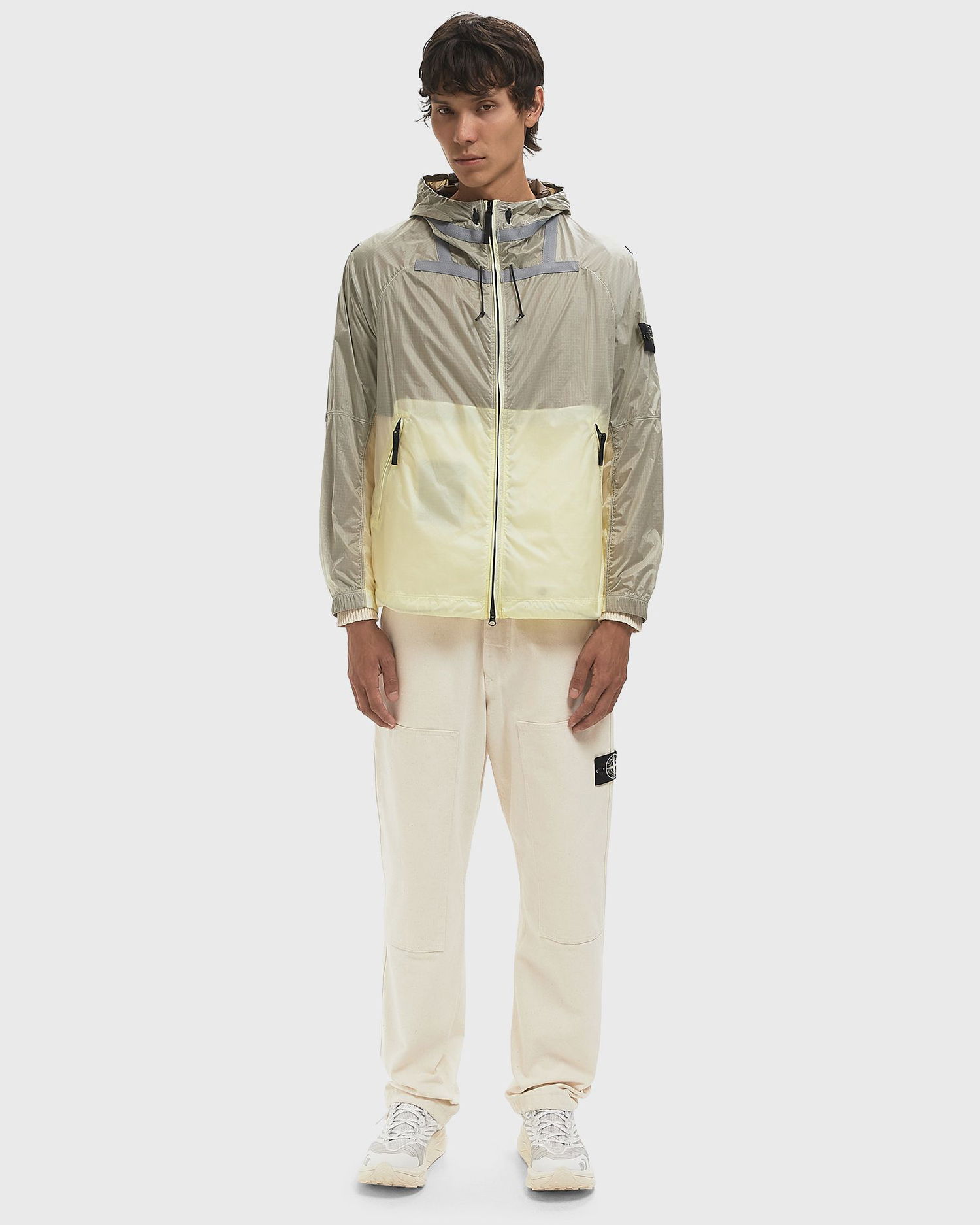 Jakna Stone Island Hooded Dip-Dye Jacket Rumena | K2S15Q100008S0163.V0093, 1