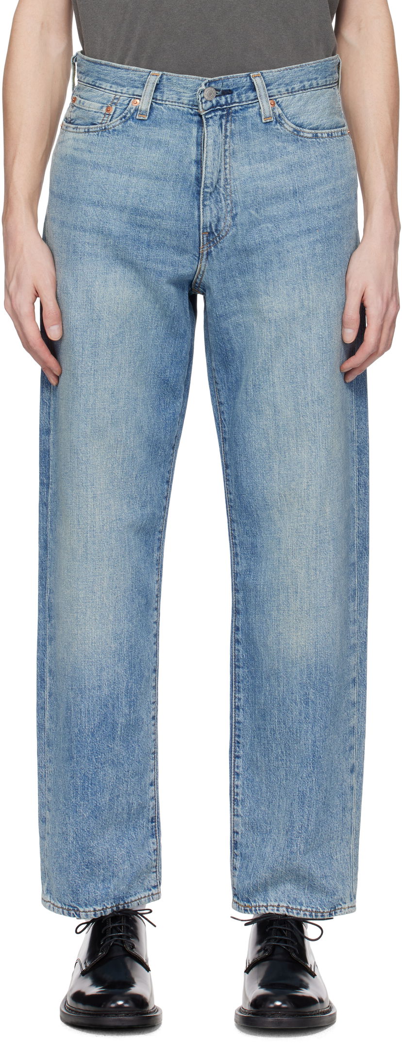 Kavbojke Levi's Loose Linen+ Jeans Modra | 29037-0085