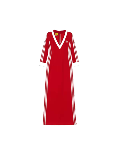 Obleke Gucci adidas x Cotton Jersey Dress Rdeča | ‎712711 XJEGU 6480