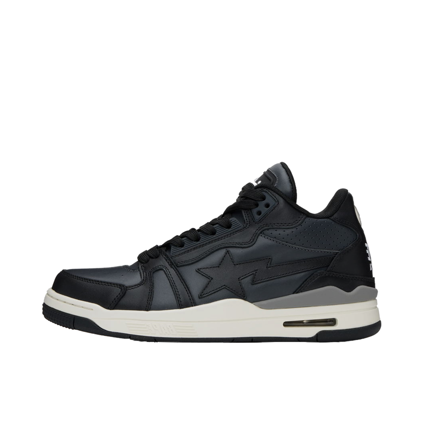 Superge in čevlji BAPE BAPE Black & Gray Clutch Sta #1 Sneakers Črna | 001FWJ801068I