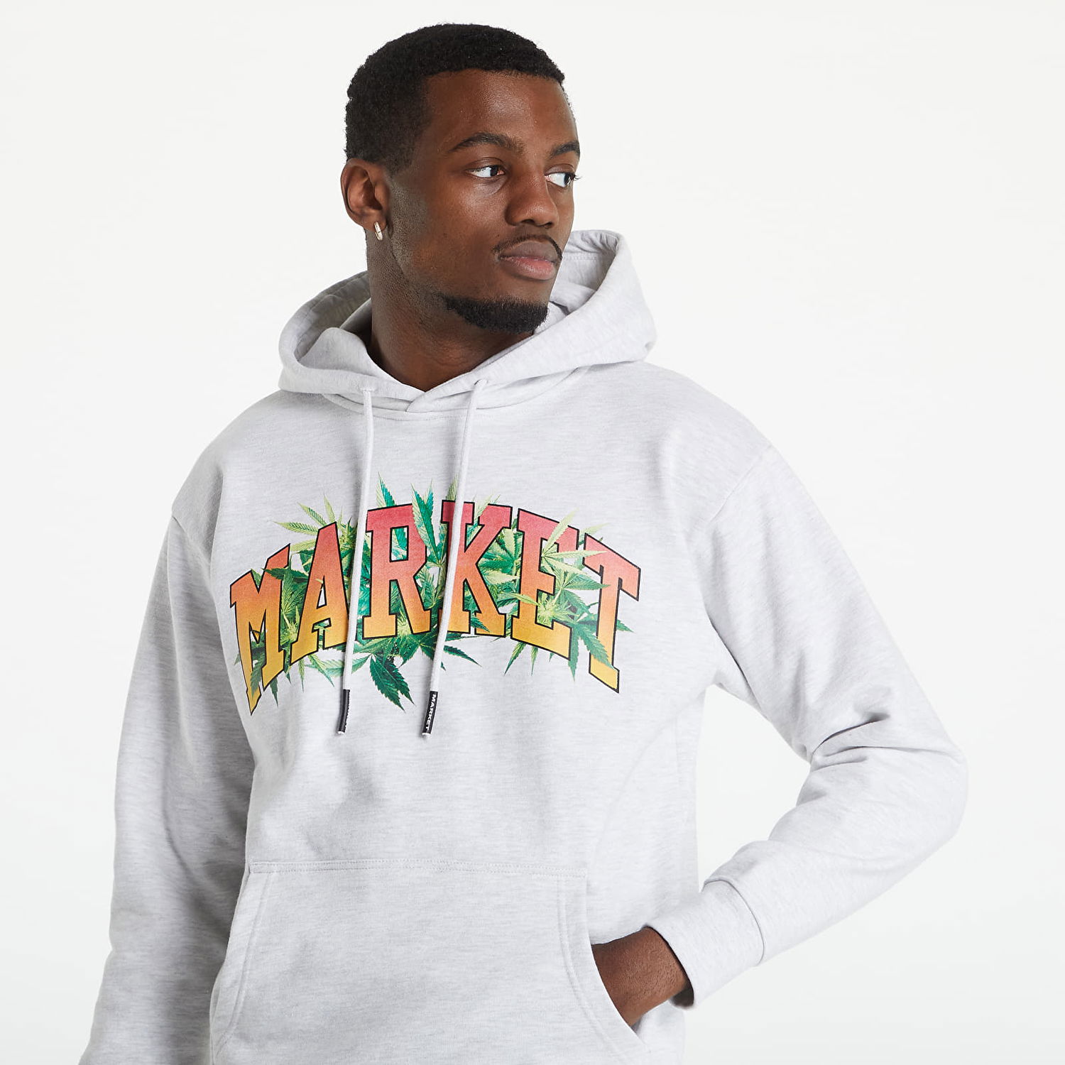 Pulover MARKET Arc Herbal Remedy Hoodie Siva | 397000351, 1