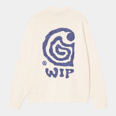 Pleteni pulover Carhartt WIP Carhartt WIP Helix Knit Sweater Bela | I036731_6, 1