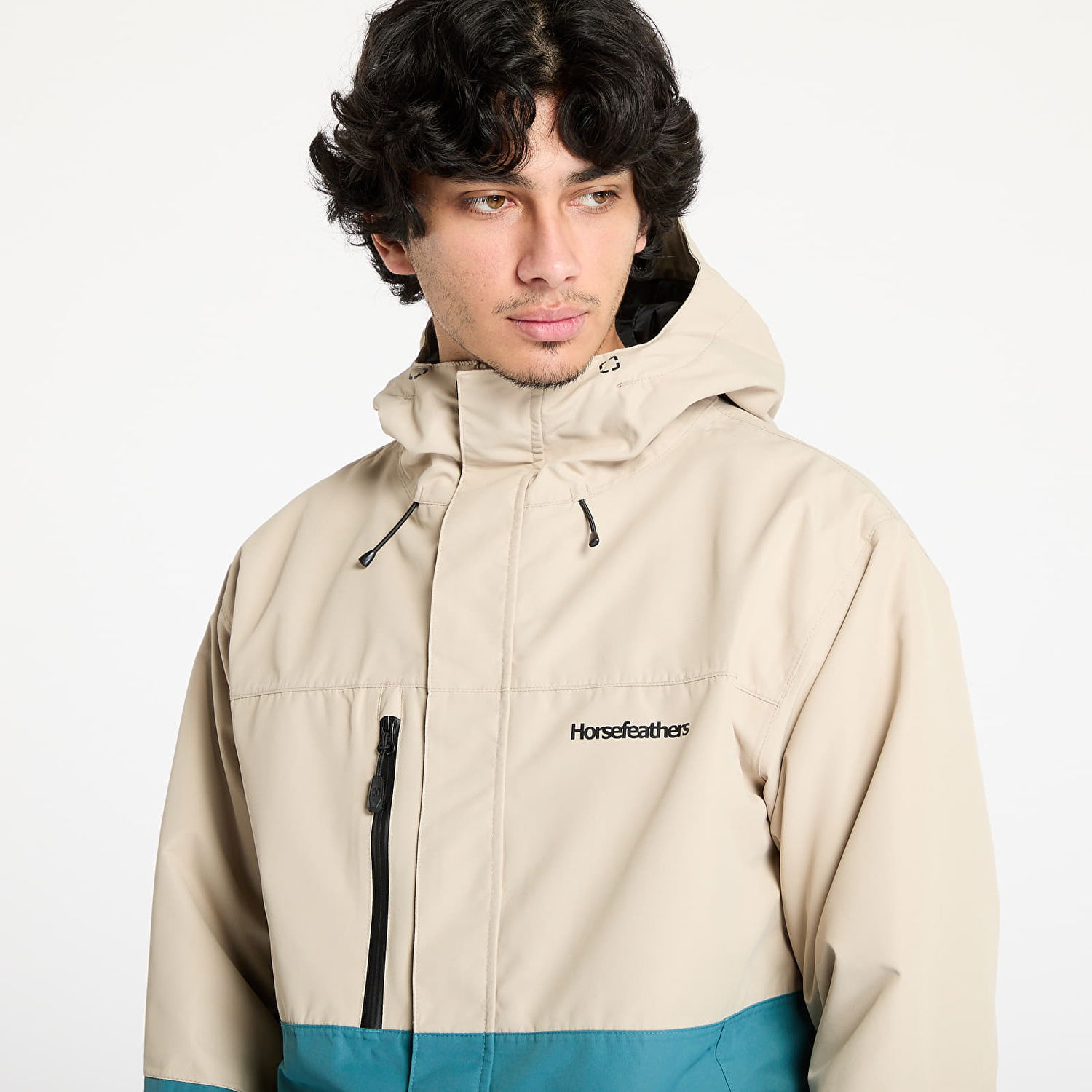 Parka Horsefeathers Horsefeathers Track Jacket Bež | OM318D, 1