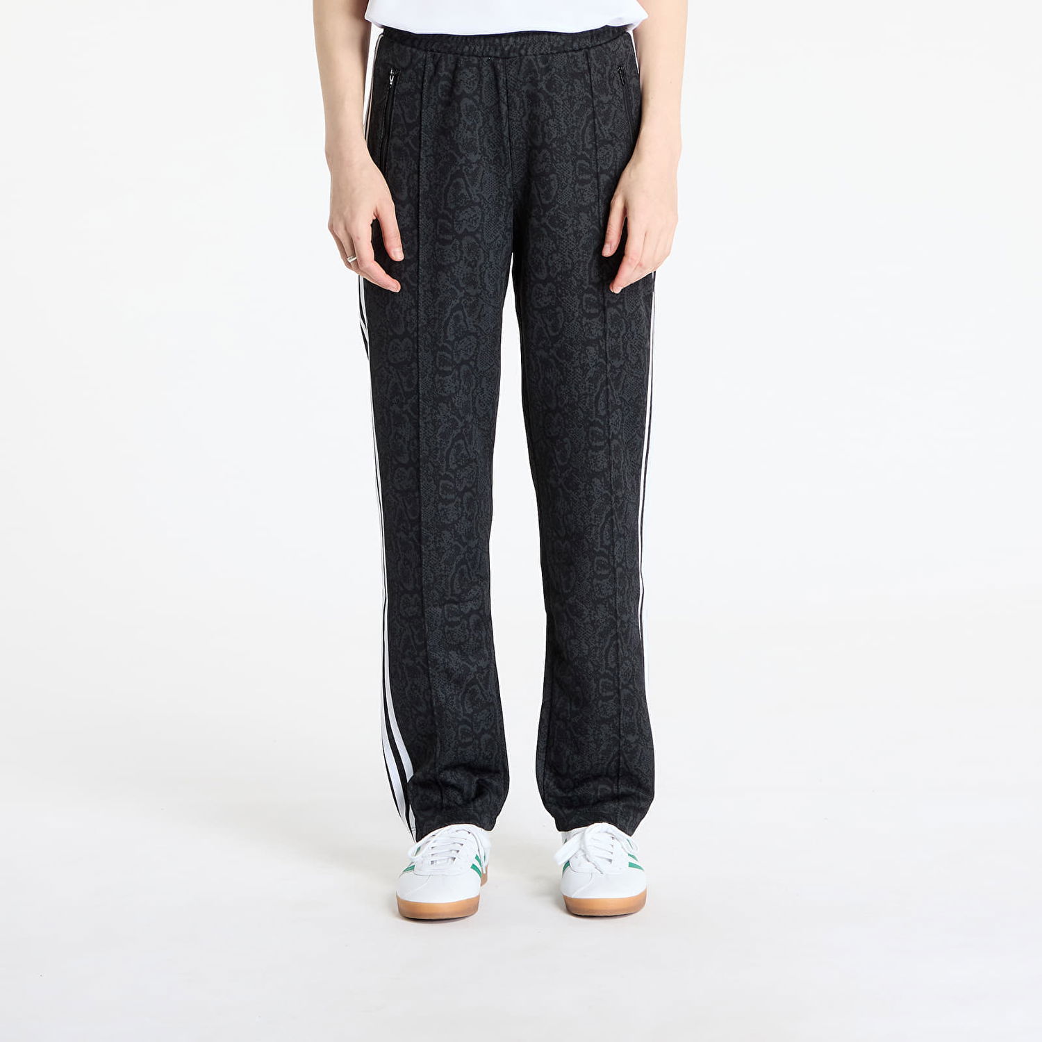 Trenirka adidas Originals Firebird Snake Print Track Pants Črna | JI8405, 0