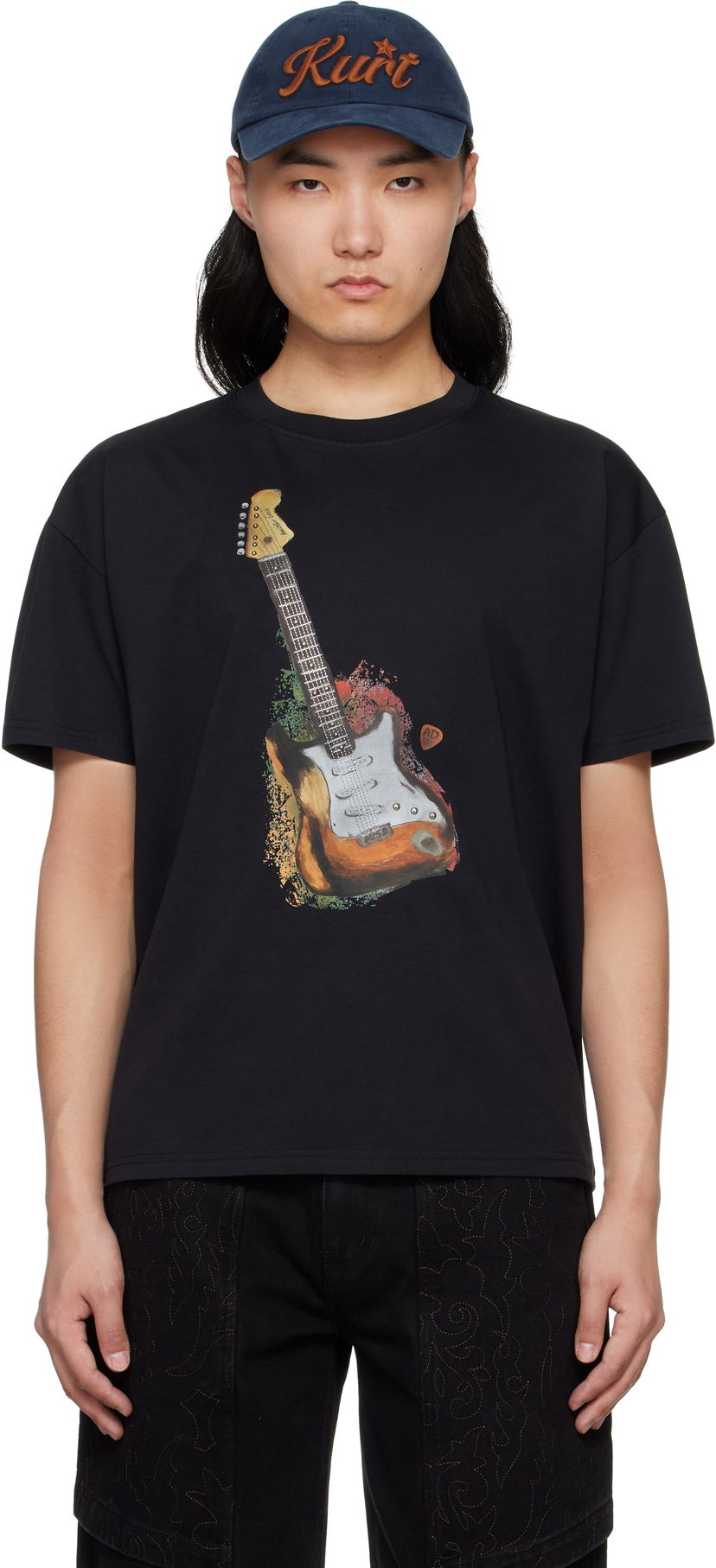 Majica Andersson Bell Andersson Bell Guitar Graphic T-Shirt Črna | atb1250u