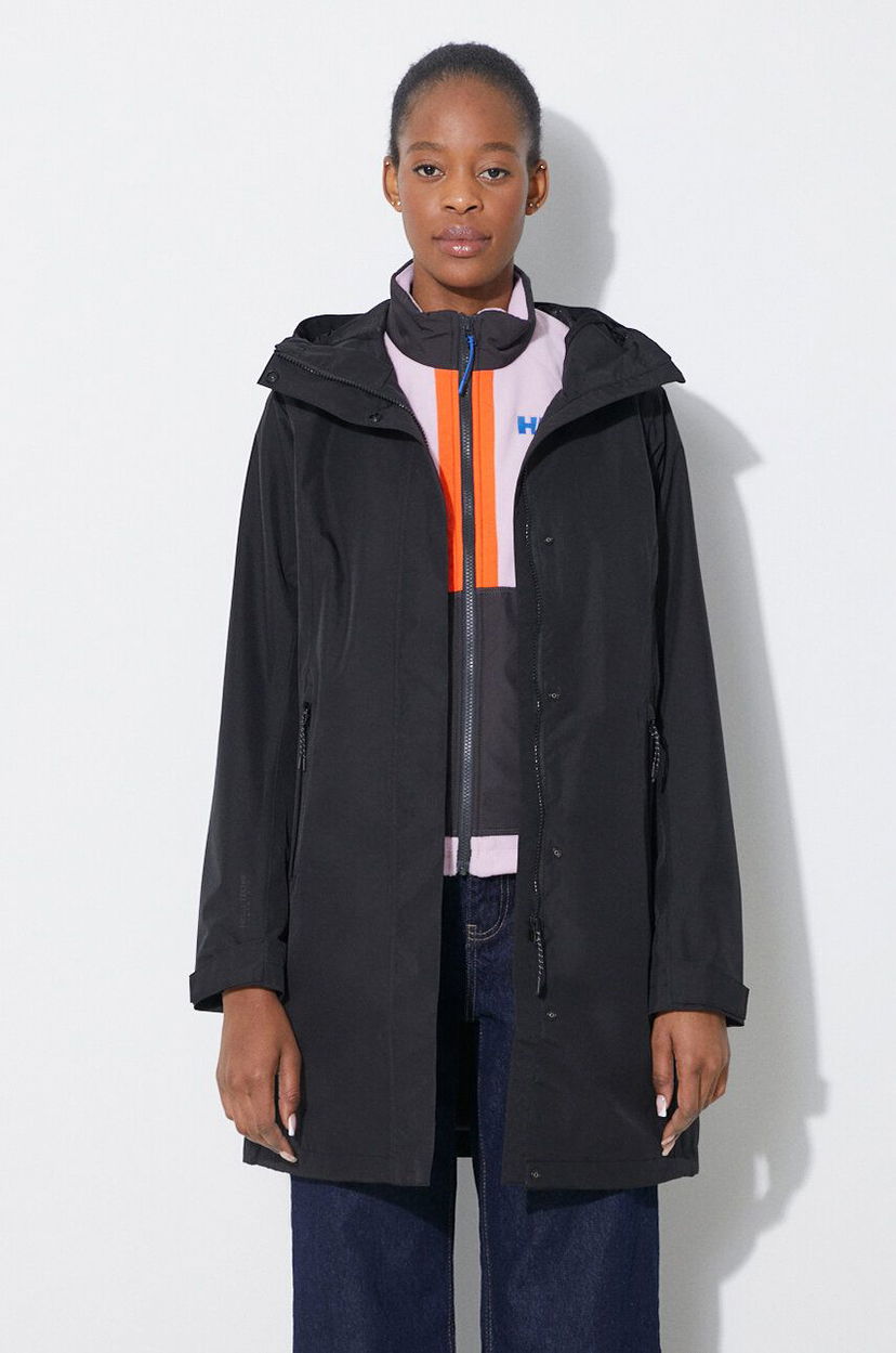 Dežni plašč Helly Hansen Long Raincoat Črna | 54075