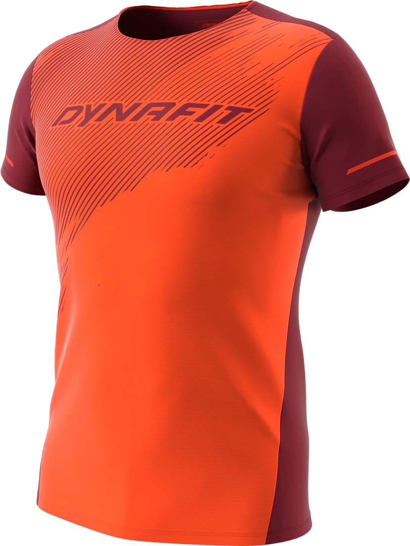 Majica Dynafit T-Shirt Alpine 2 Short Sleeve Print Oranžna | 08-0000071456-4492