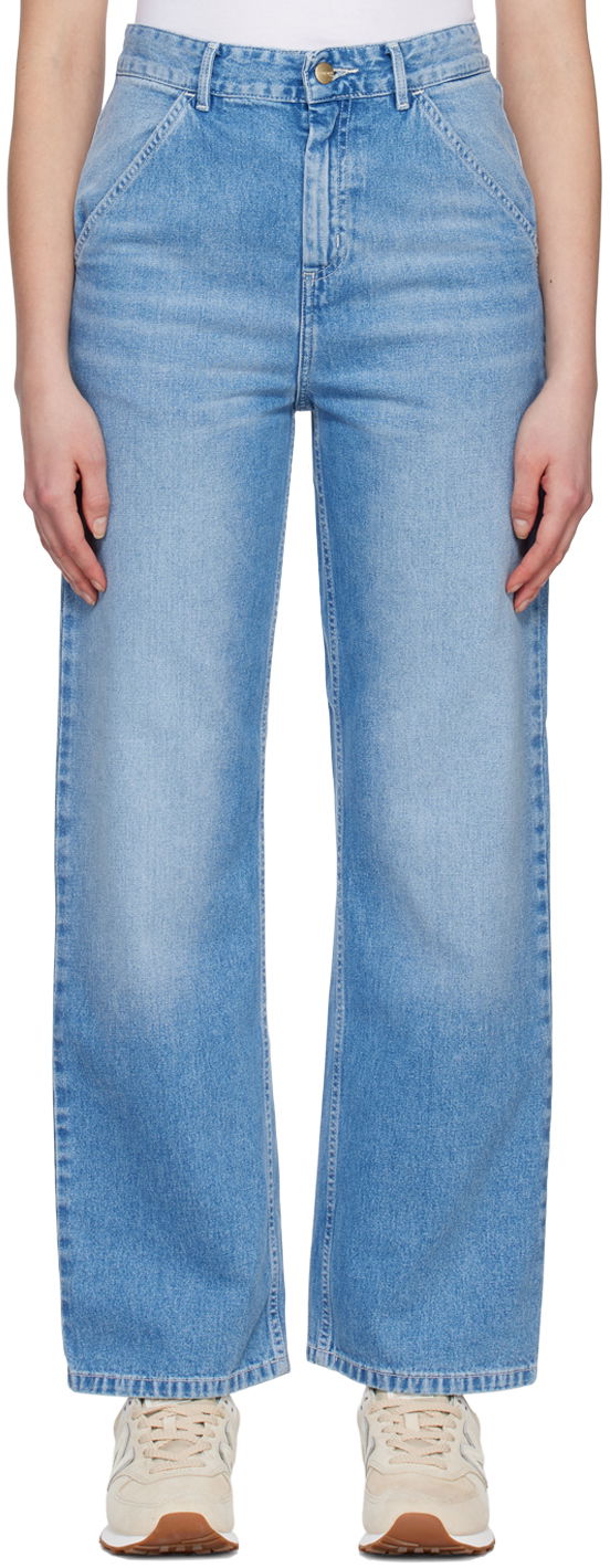 Kavbojke Carhartt WIP Carhartt Work In Progress Simple Jeans Modra | I031924