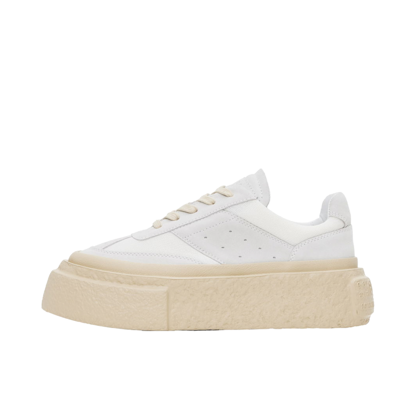 Superge in čevlji Maison Margiela MM6 Crosta London & Mesh "White Gray" Bež | S59WS0221 P6389
