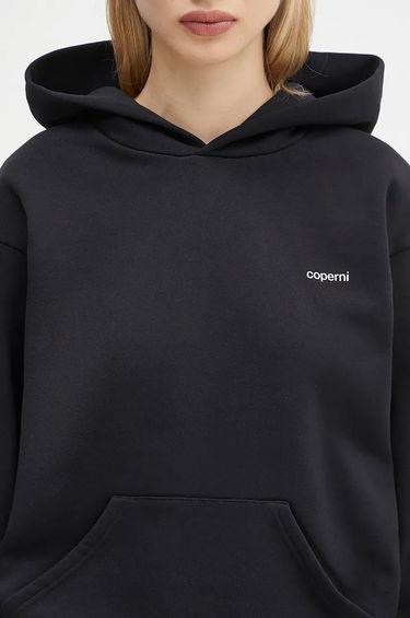 Pulover Coperni Logo Print Hoodie Črna | COPJS15523, 3