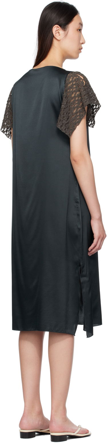 Obleke Baserange Baserange Olin Midi Dress Zelena | DROL-SS-SU25, 2