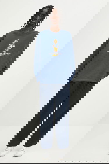 Hlače AAPE by A Bathing Ape AAPE Now Woven Pants Mornarica | AAPPTMB665XXO, 4