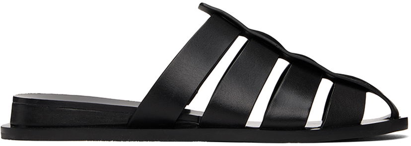 Nega čevljev rag & bone rag & bone Beau Fisherman Slides Črna | WFF24PF046LE46