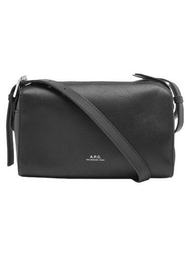 Torbice za okoli pasu A.P.C. Nino Camera Bag Črna | PUAAT-H61821-LZZ