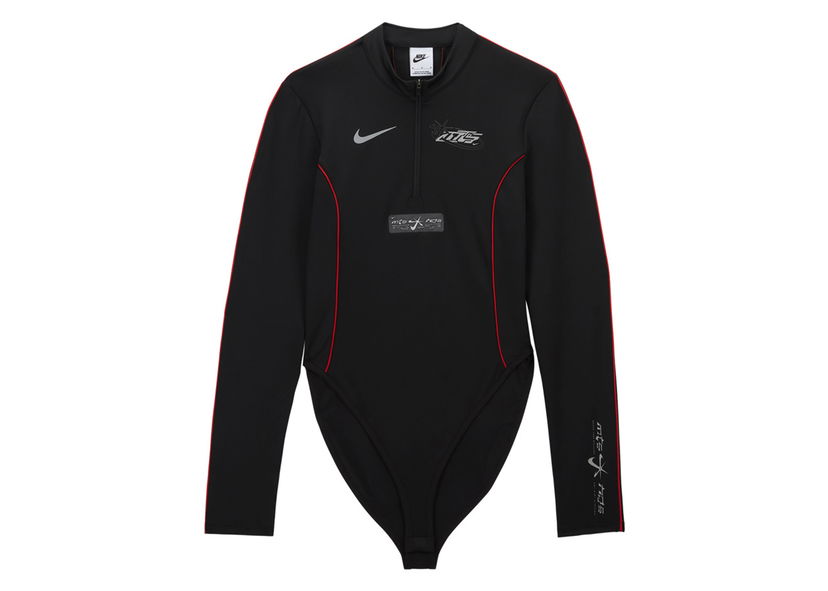 Bodi Nike Long-Sleeve Bodysuit Črna | FZ0469-010