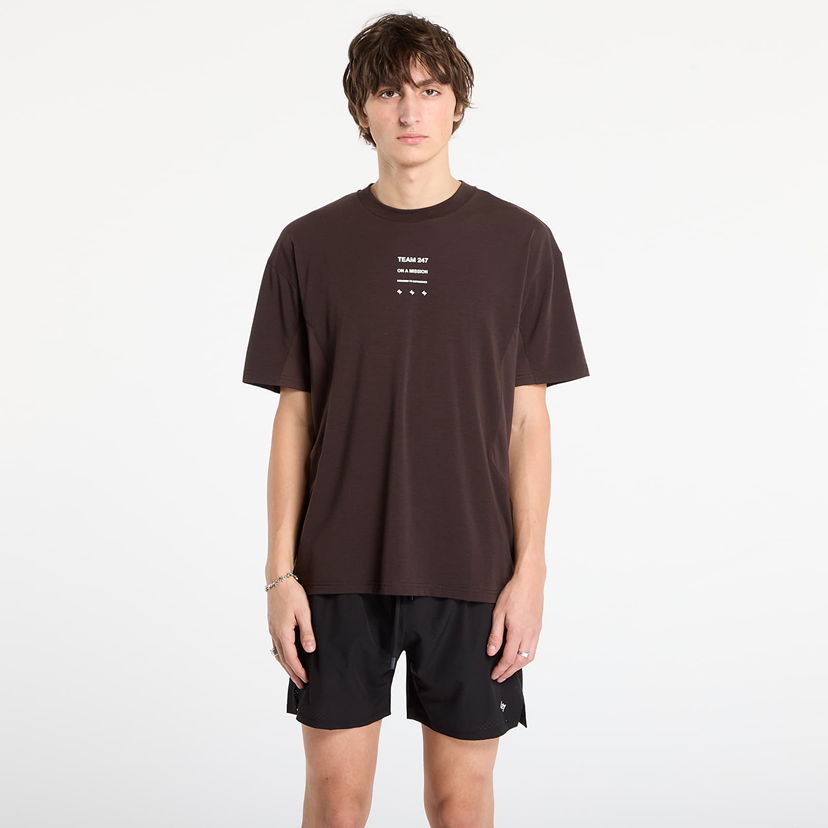 Majica Represent Clo 247 Uprising Oversized T-Shirt Rjava | 247M100029-17