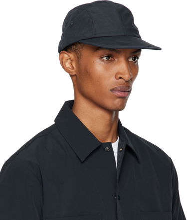 Kapa NORSE PROJECTS Norse Projects 4-Panel Tech Poplin Cap Črna | N80-0150, 1