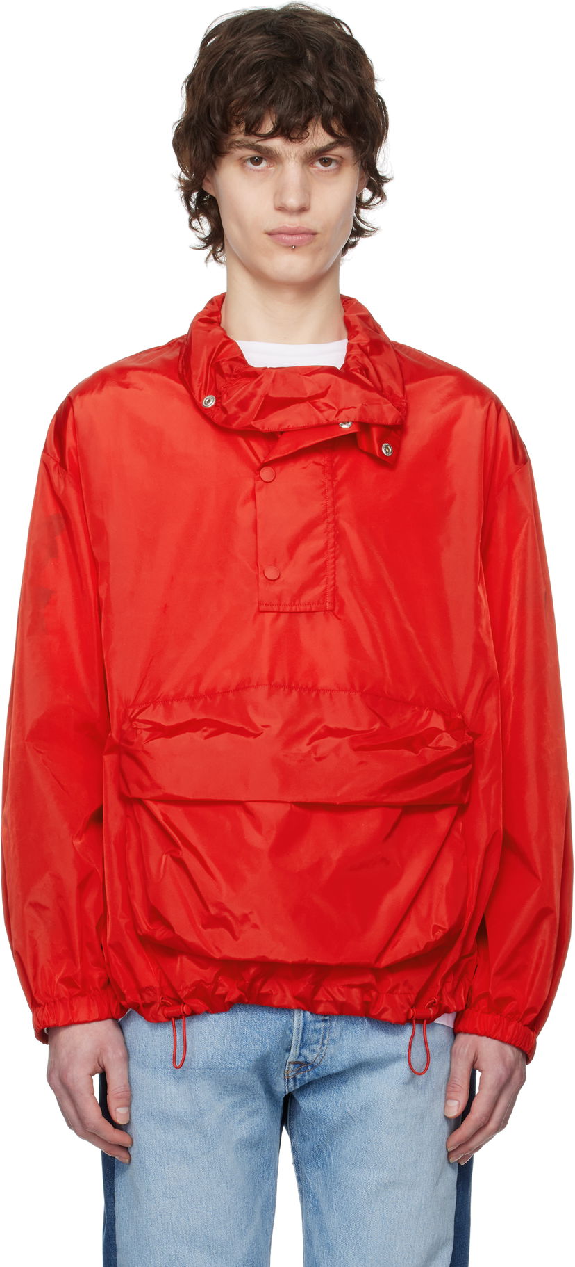 Vetrovka Simone Rocha Simone Rocha Cargo Flap Pocket Jacket Rdeča | 6123D 1067