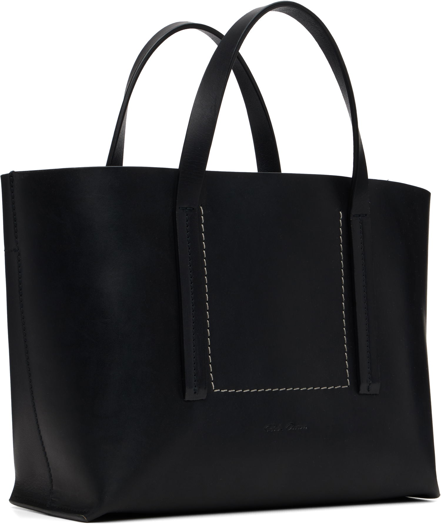 Tote bag Rick Owens Rick Owens Concordians Mini Shopper Tote Črna | RA02E0764 LGE, 1