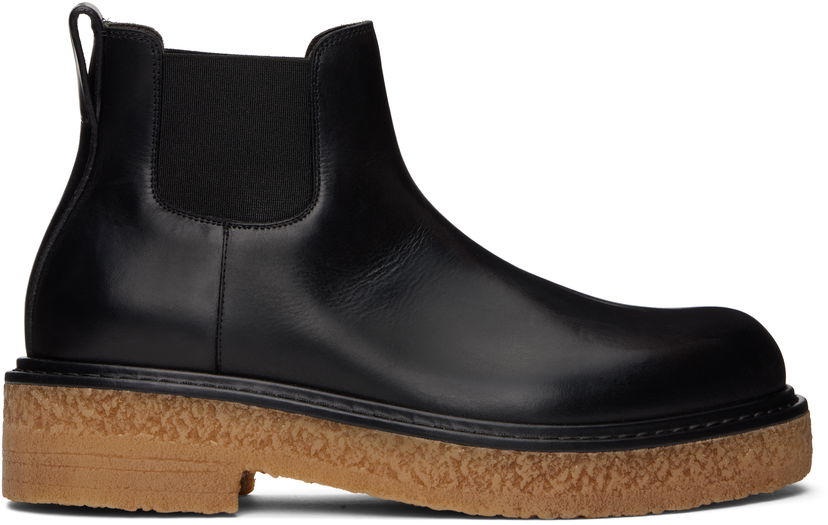 Oblačila Bottega Veneta Bottega Veneta Haddock Chelsea Boots Črna | 806937 V2WT0 1000
