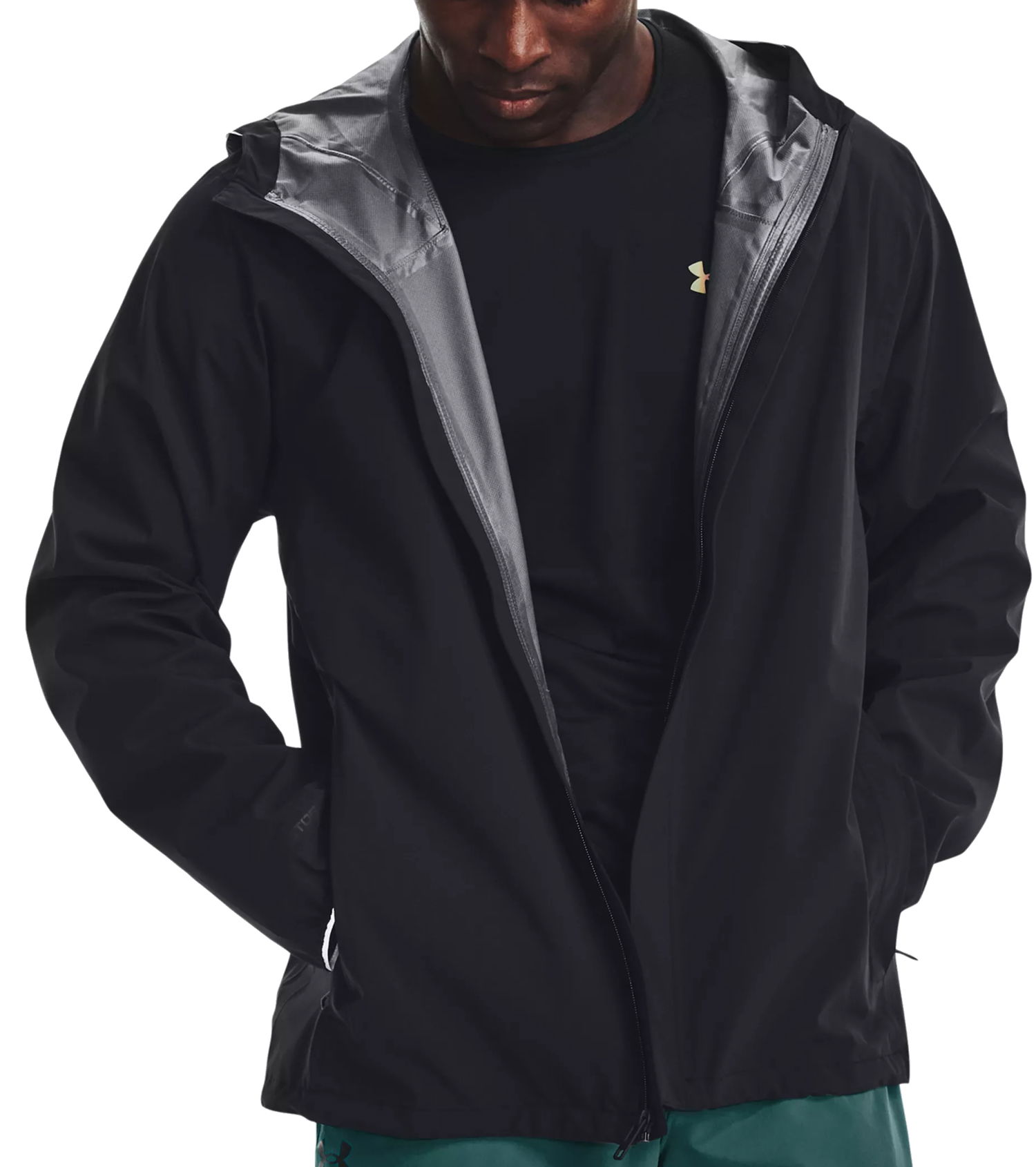 Jakna Under Armour Stormproof Cloudstrike Stretch Jacket Črna | 1376066-001, 0