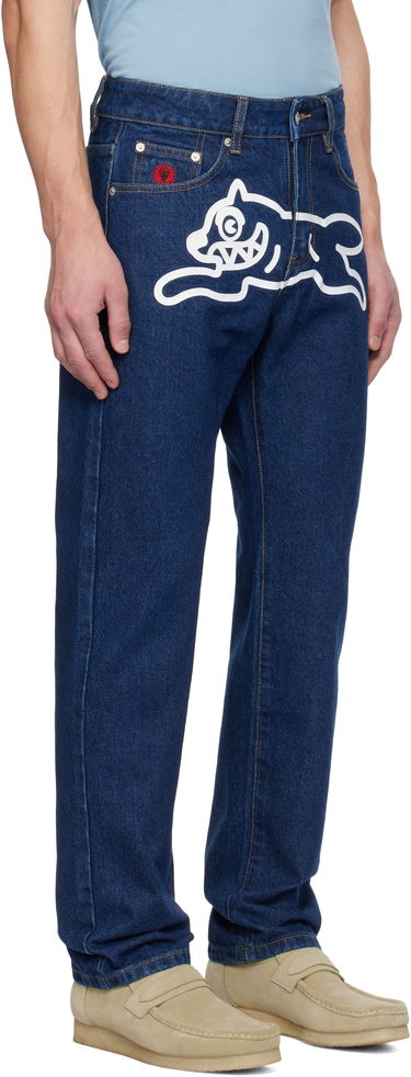 Kavbojke BBC IceCream ICECREAM Running Dog Jeans Modra | ICD001, 4