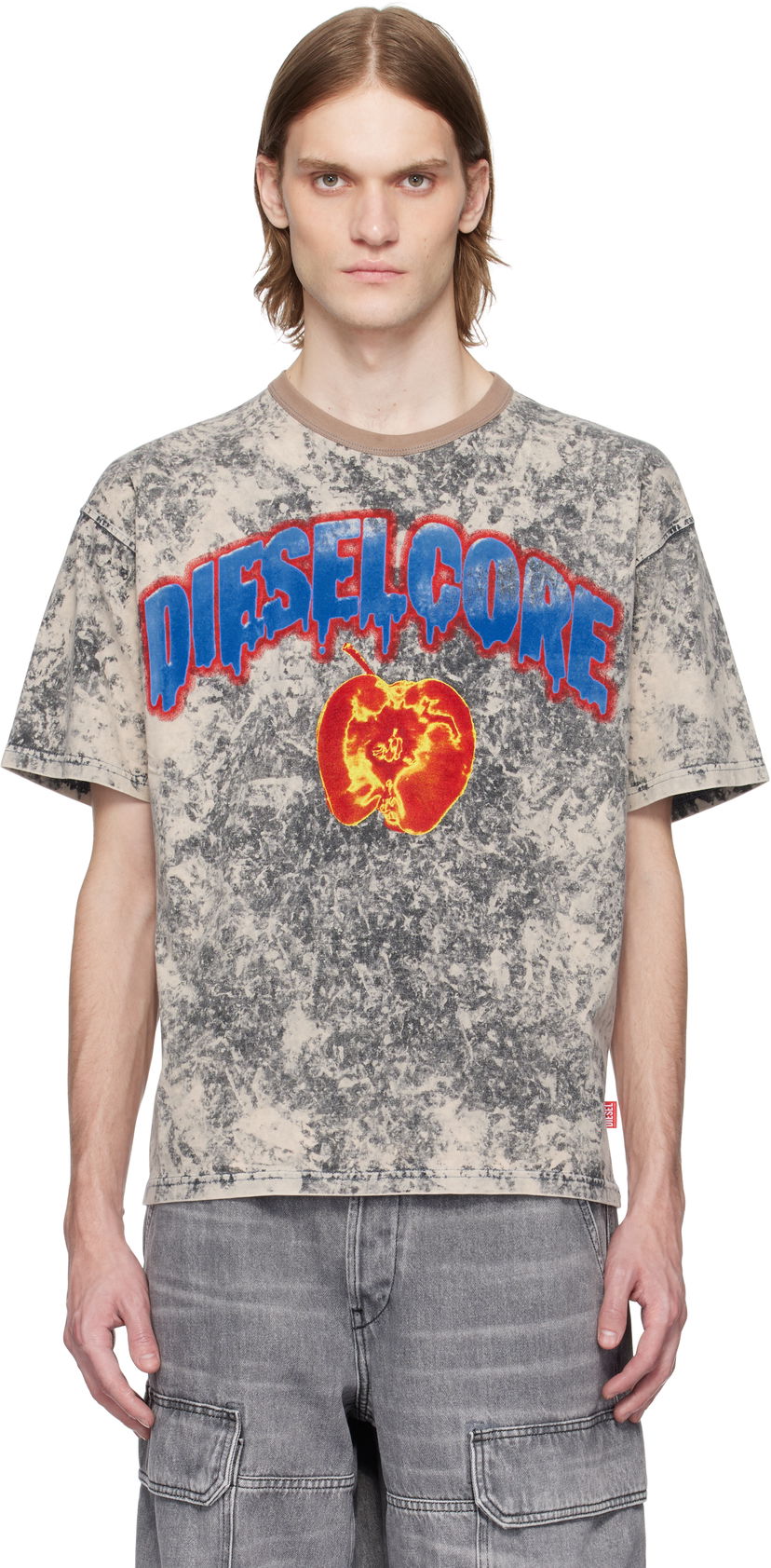 Majica Diesel Diesel Core T-Shirt Siva | A16164-0GIAR-9DTA