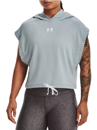 Pulover Under Armour Rival Terry Hoodie Modra | 1376997-465