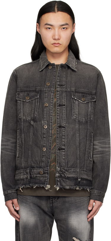Jakna We11done We11done Denim Trucker Jacket Siva | WD-DJ0-25-308-U-BK, 0
