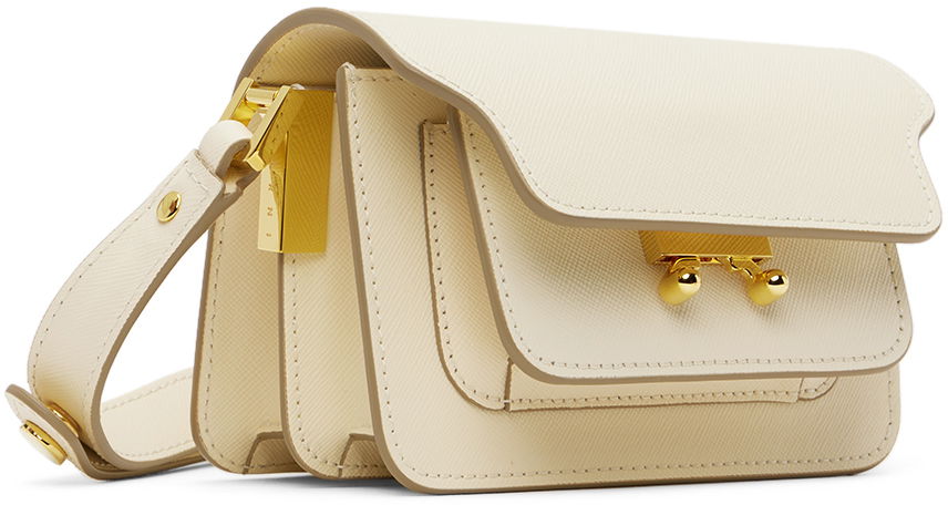 Torbica Marni Marni Trunk Mini Bag Bež | M00997, 1