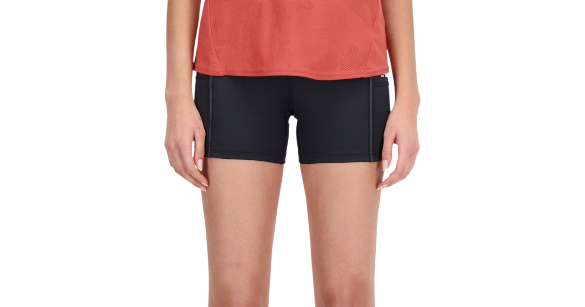 Kratke hlače New Balance Q Speed Shape Shield Črna | ws33283bk, 1