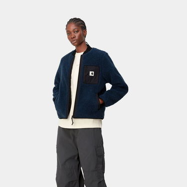 Jakna Carhartt WIP Janet Liner Jacket "Squid / Black" Mornarica | I025151_1T2_XX, 3