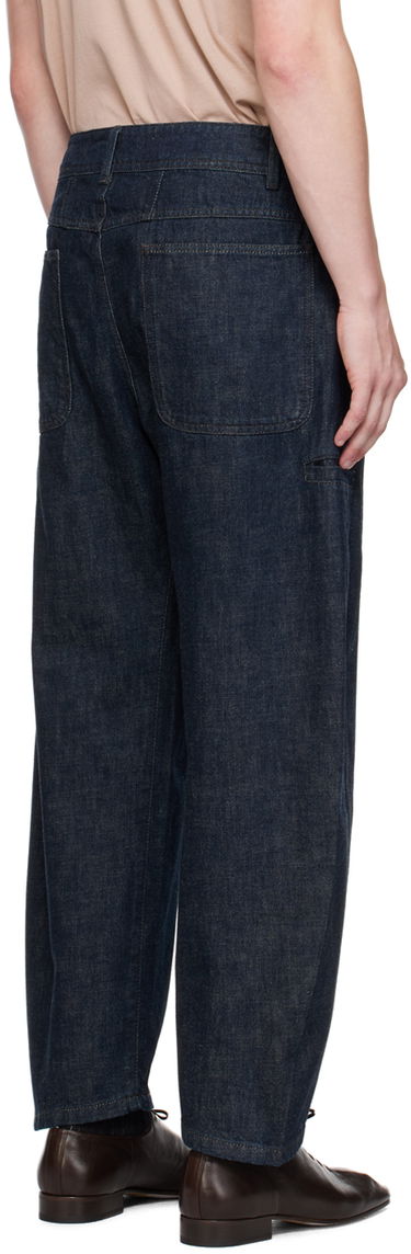Kavbojke LEMAIRE LEMAIRE Twisted Workwear Jeans Modra | PA1102 LD068, 2