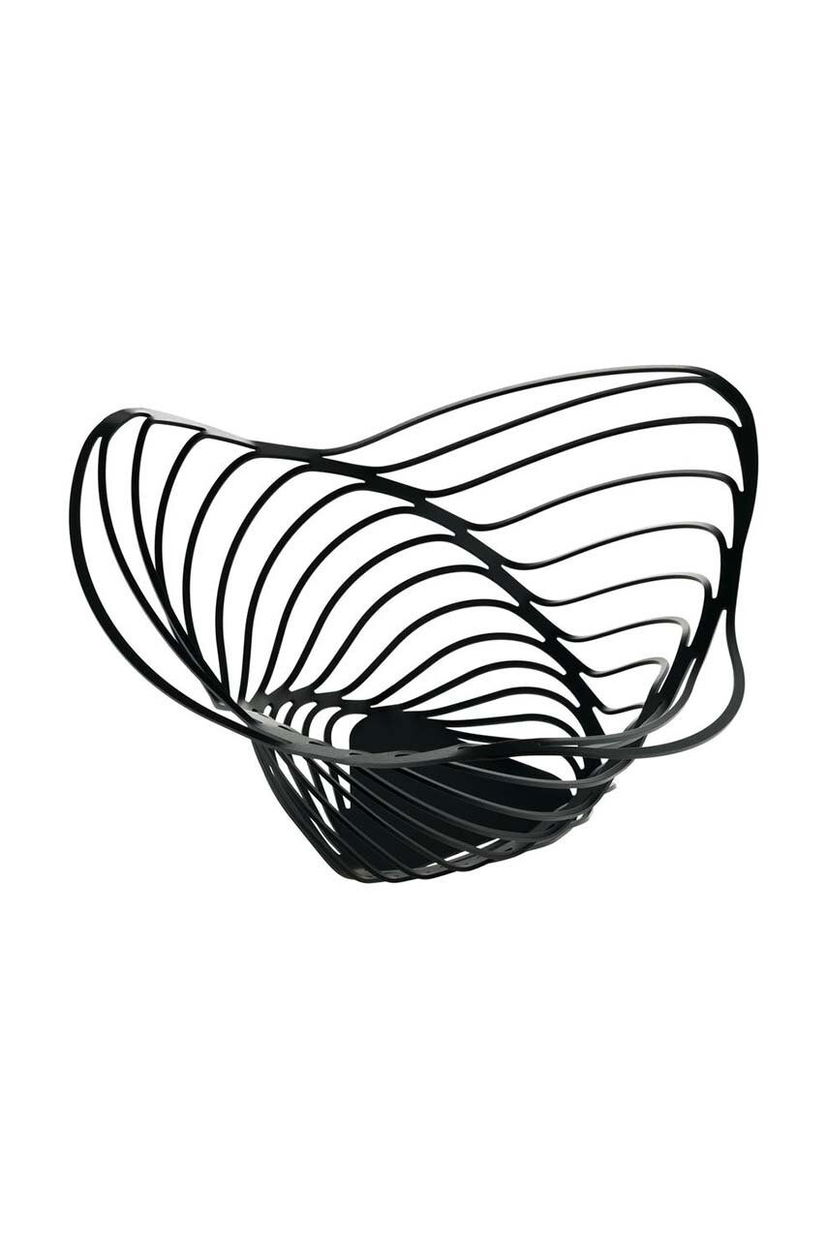 Home decor Alessi Trinity Bowl Črna | ACO04.16.B