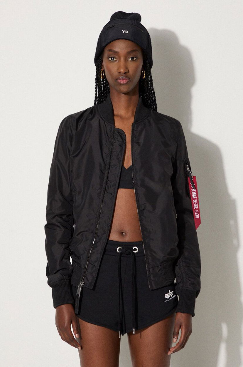 Bomber jakna Alpha Industries MA-1 TT 141041 03 Bomber Jacket Črna | 141041.03